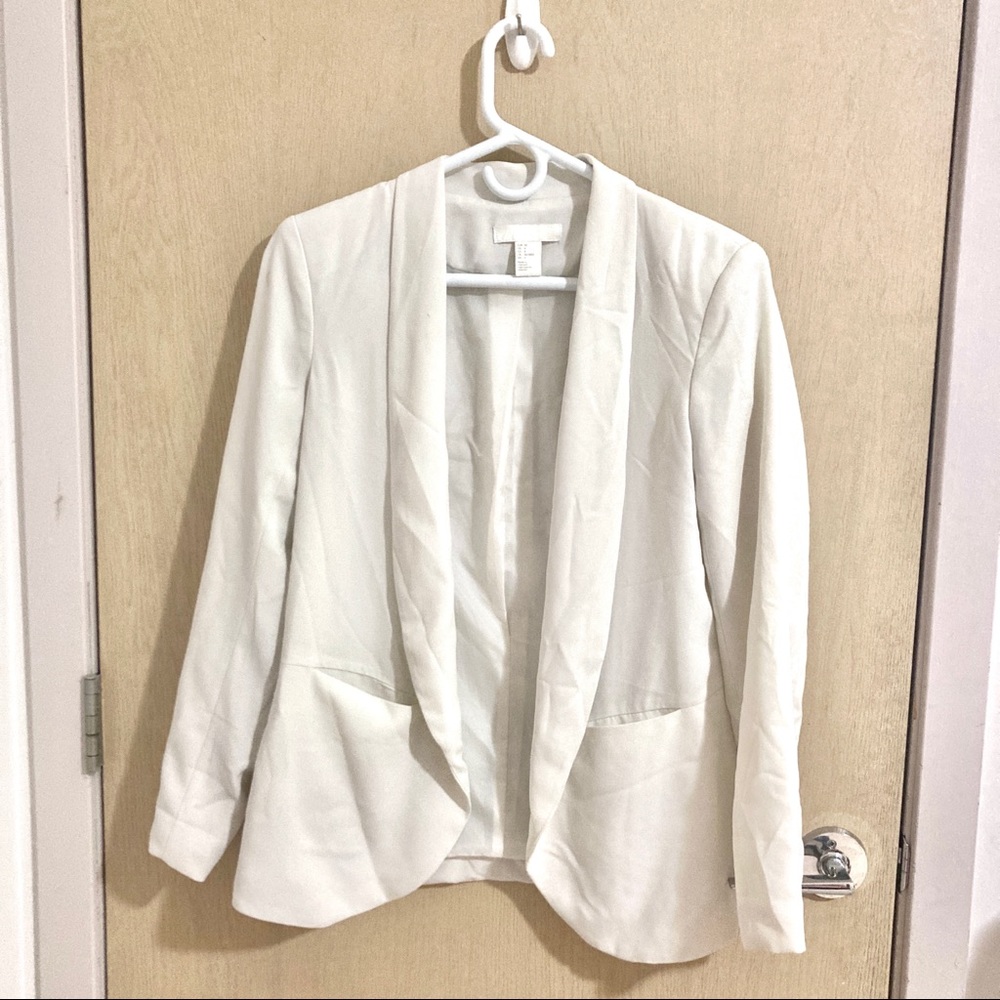 White blazer